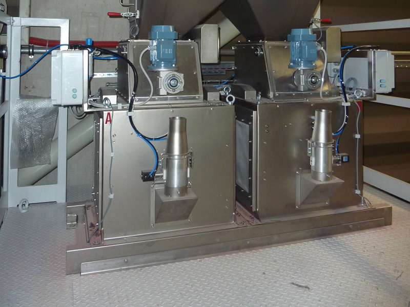 重力自(zì)落給料式